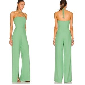 Alexis Rohani green jumpsuit size small